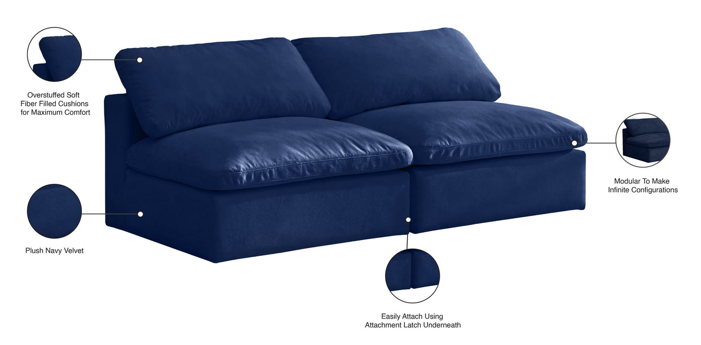 Cozy - Modular Armless 2 Seat Sofa