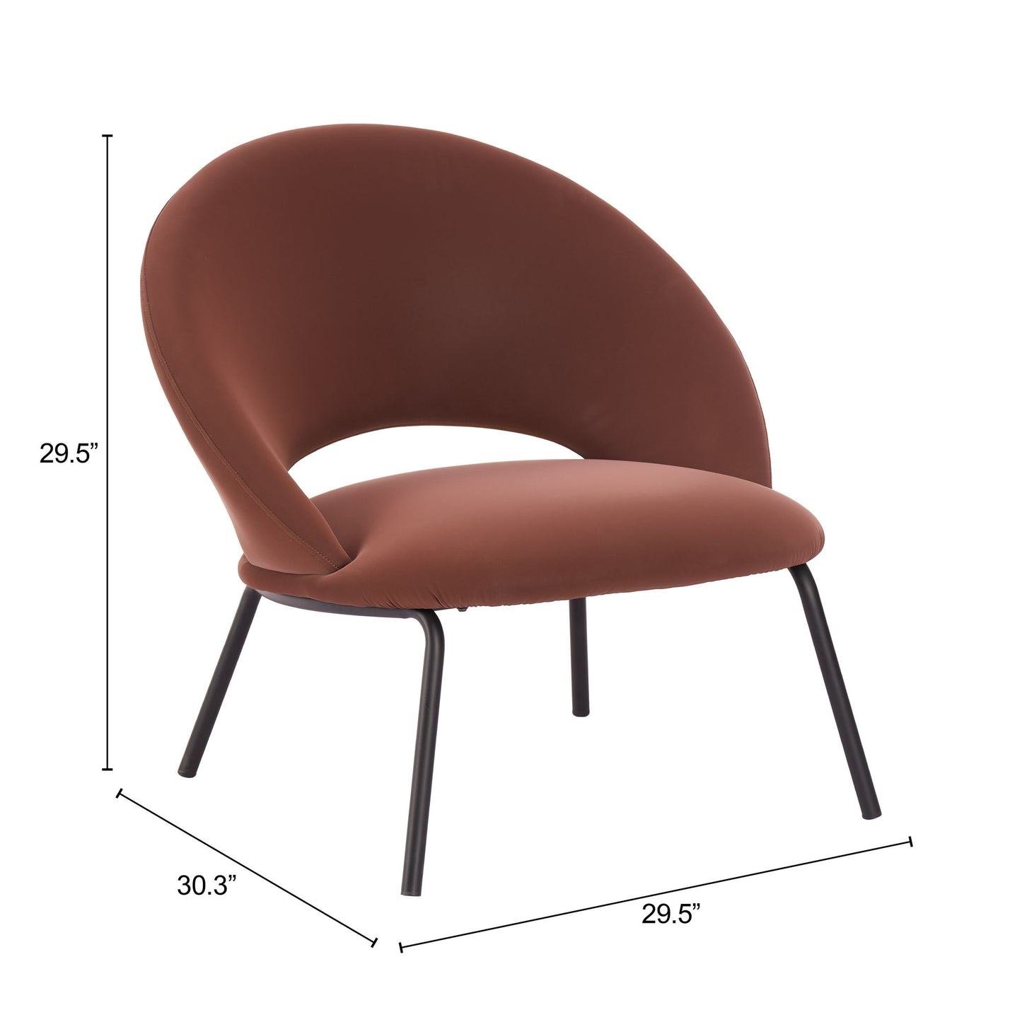 Zurich - Accent Chair - Brown