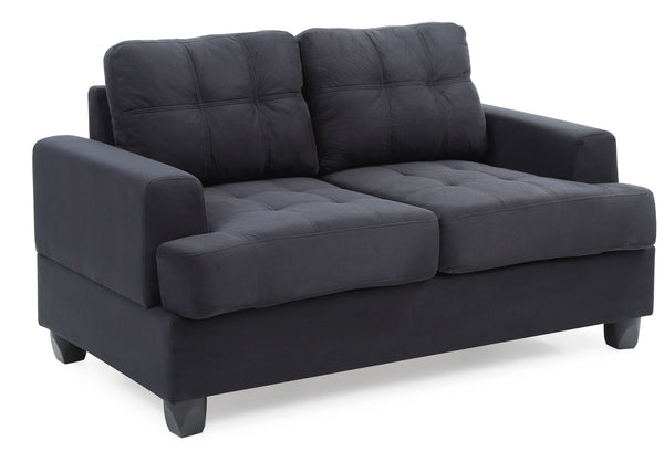 Sandridge - 36" Loveseat - Black
