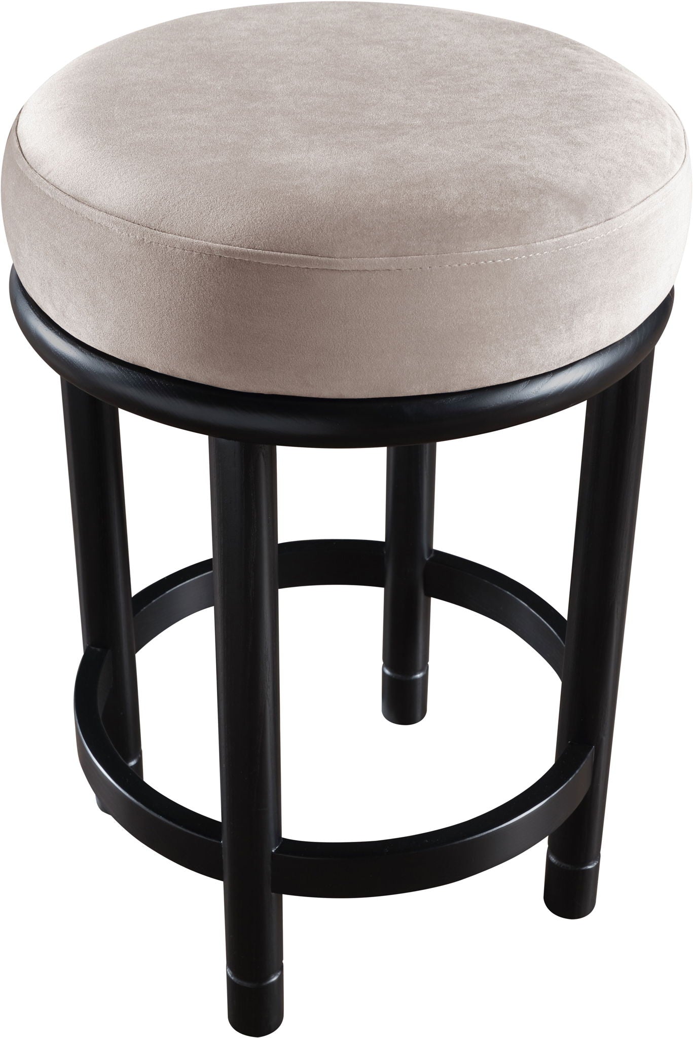 Monette - Counter Stool With Black Base