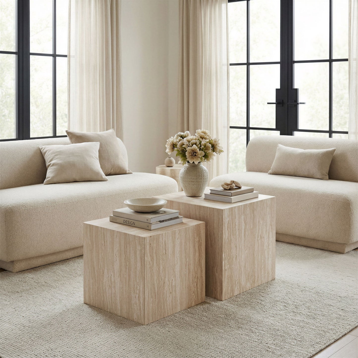 Anese - Loveseat - Multigrain Beige