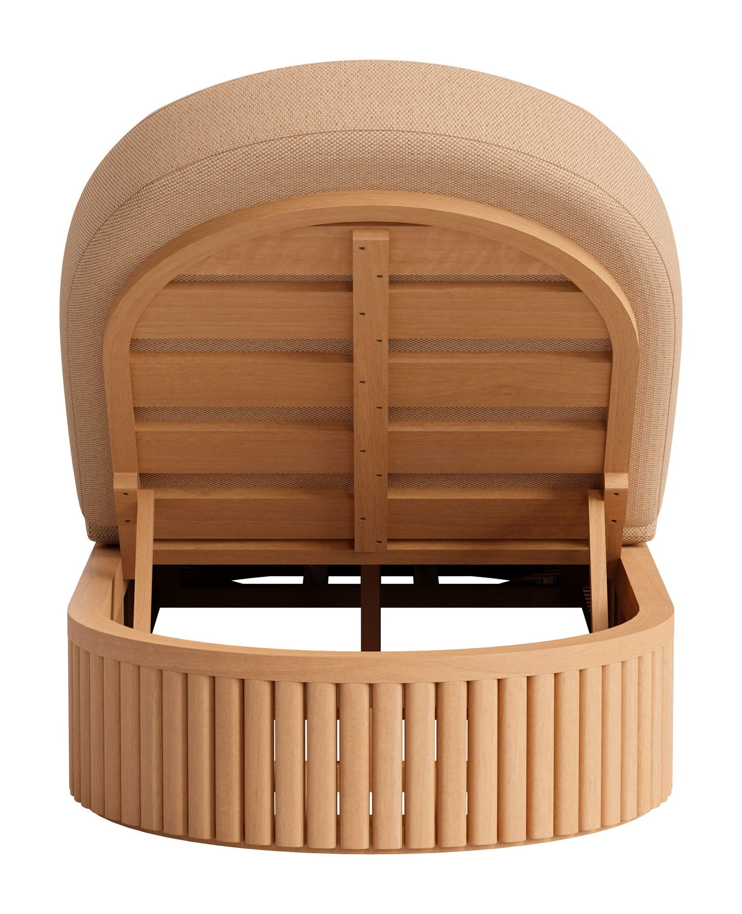 Sakina - Chaise Lounge - Brown