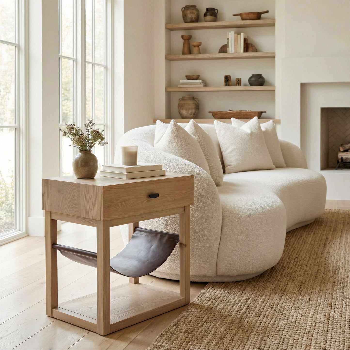 Haram - Side Table - Natural