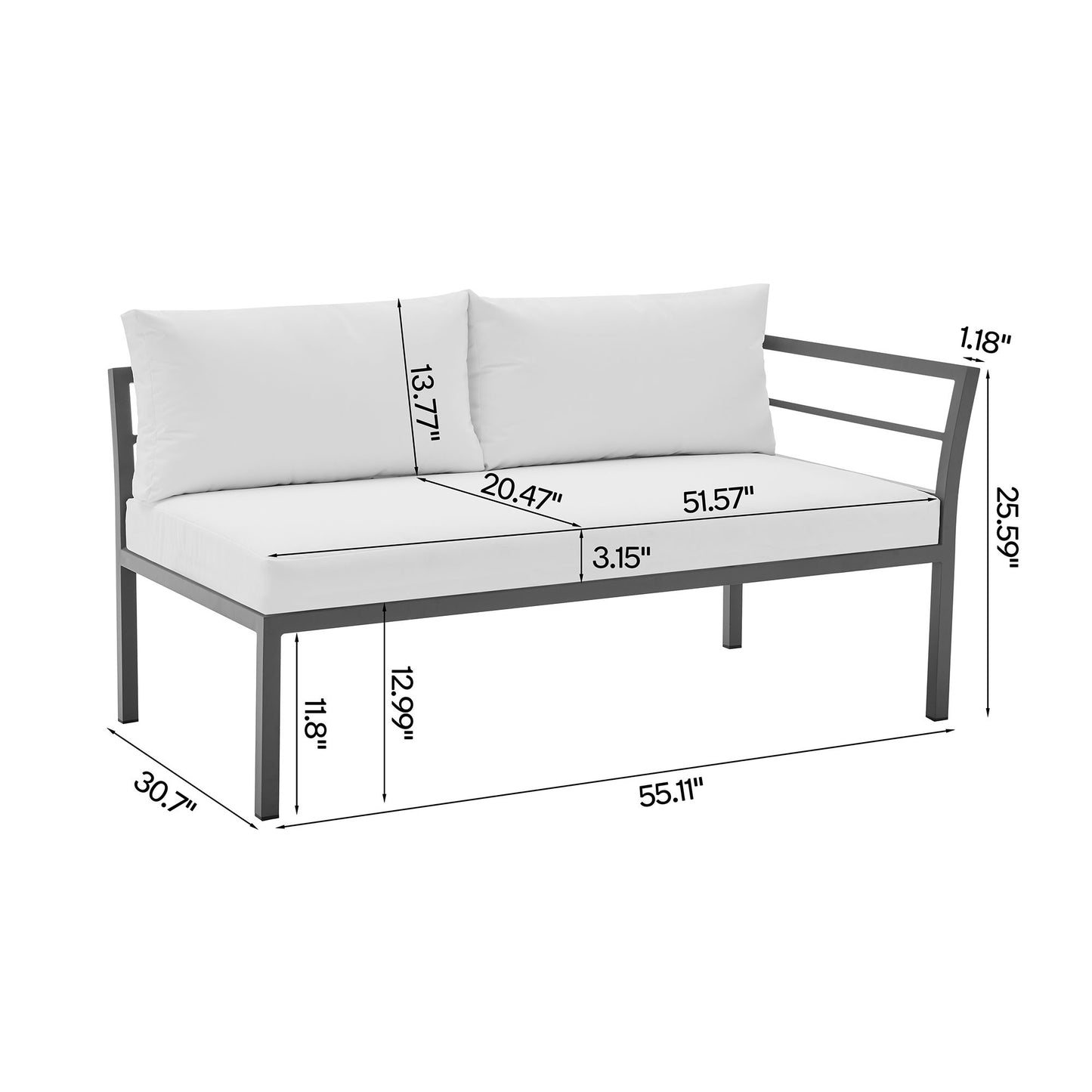 Manhattan Sunnyside - Conversation Set