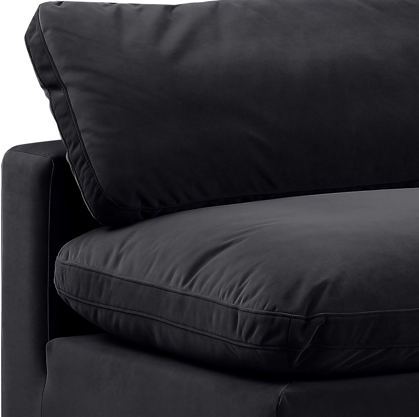 Comfy - Velvet Armless Chair