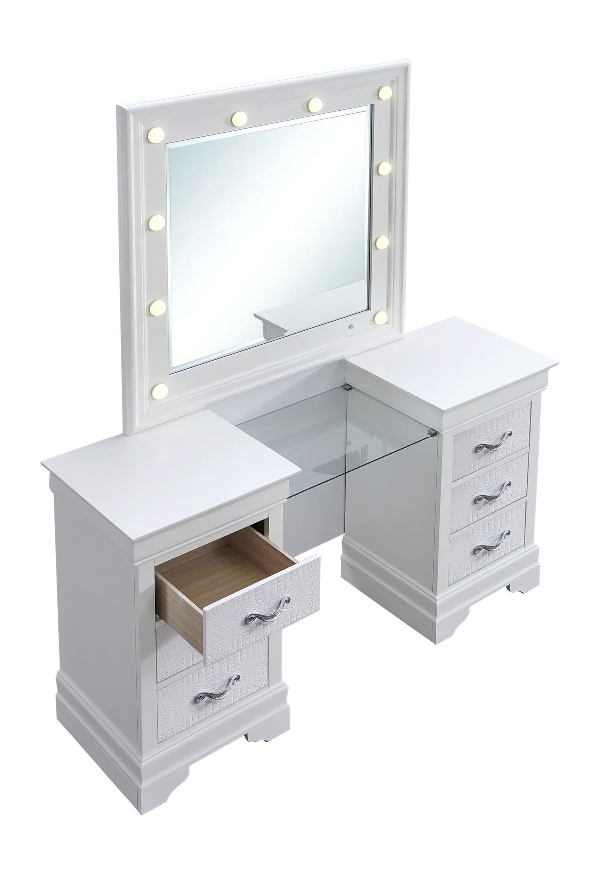 Lorana - Vanity - Sparkling White