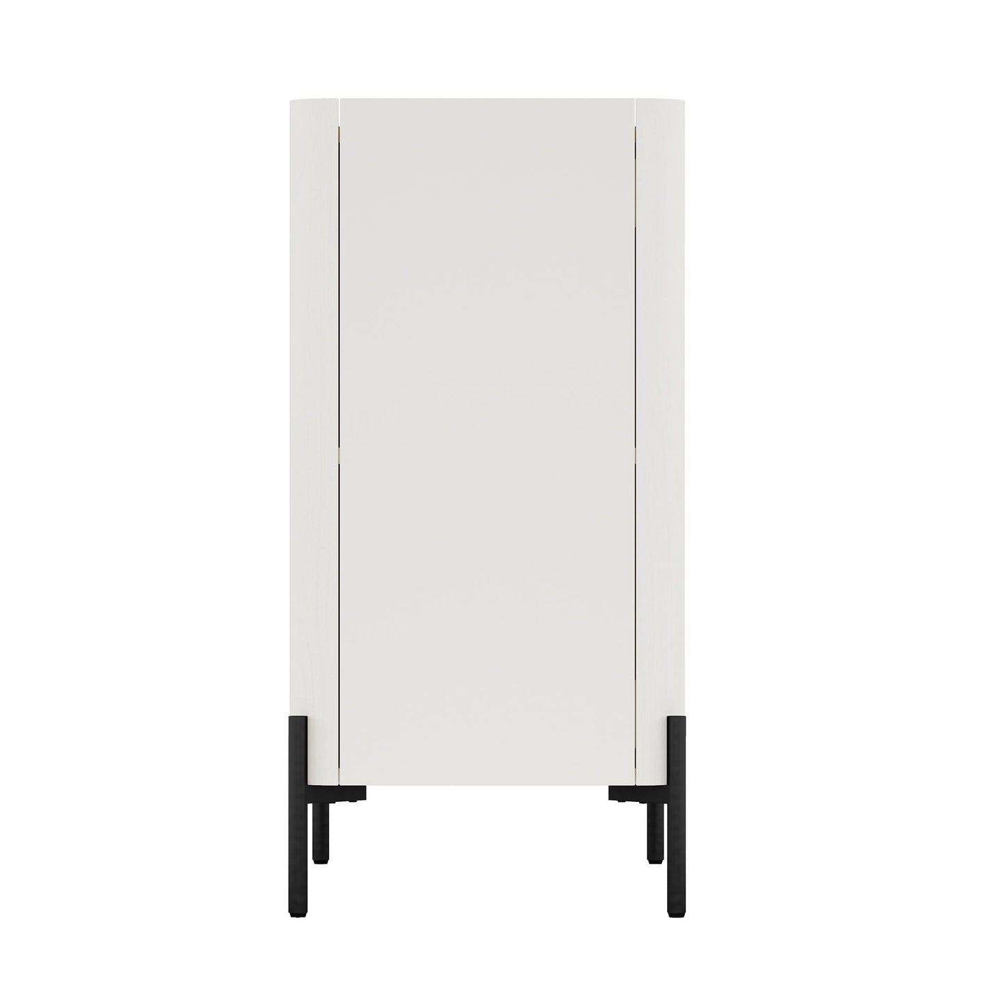 Abbey - Accent Cabinet - Maple And Off White