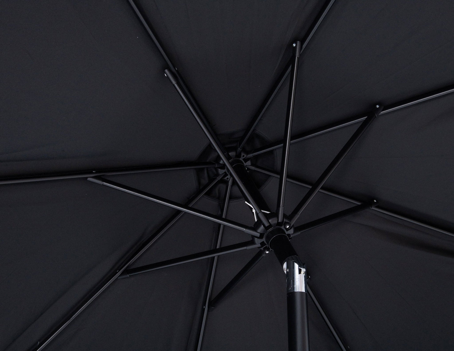 Amalfi - Patio Umbrella - Light Brown Base / Black Pole
