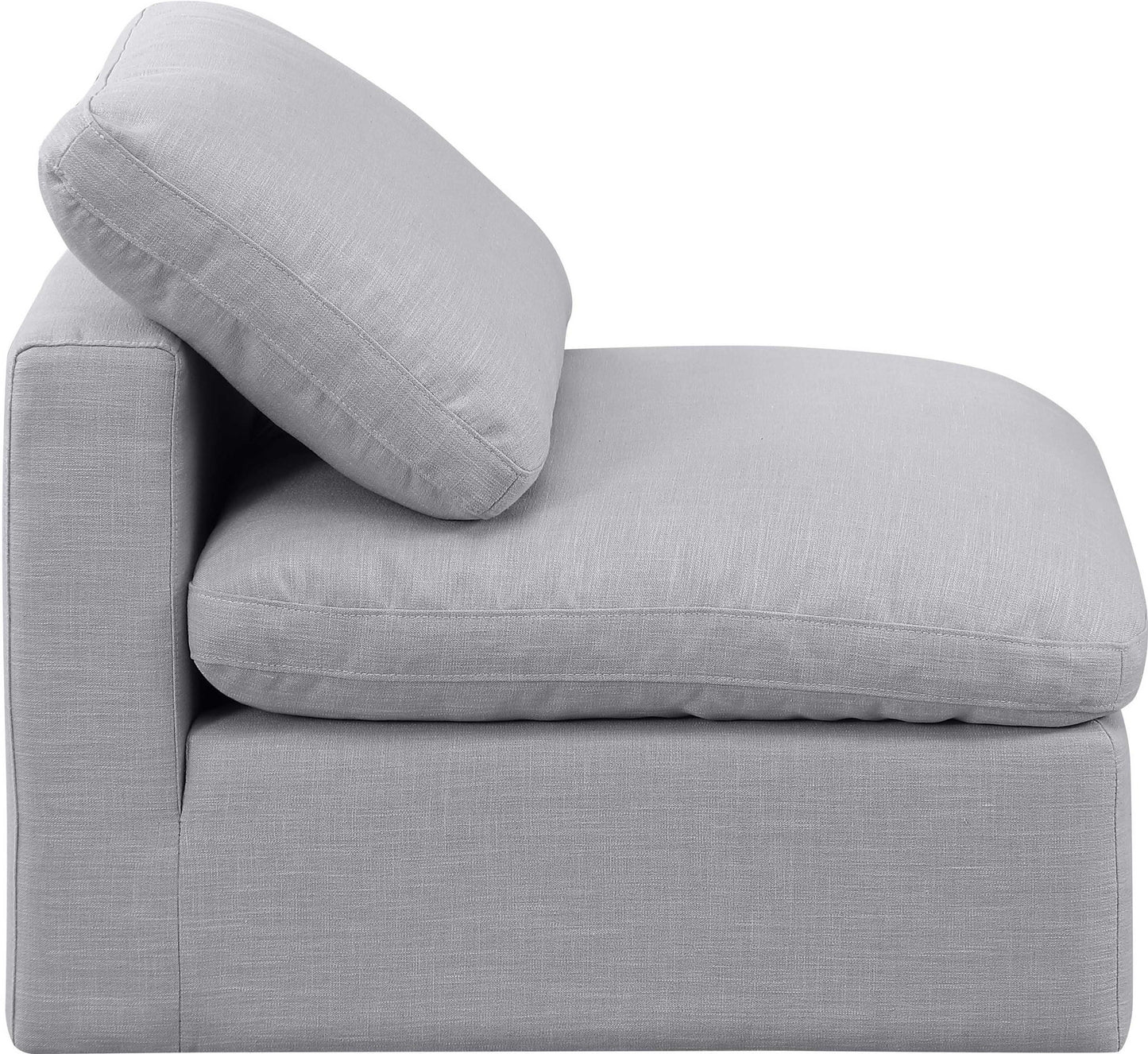 Indulge - Linen Armless Chair