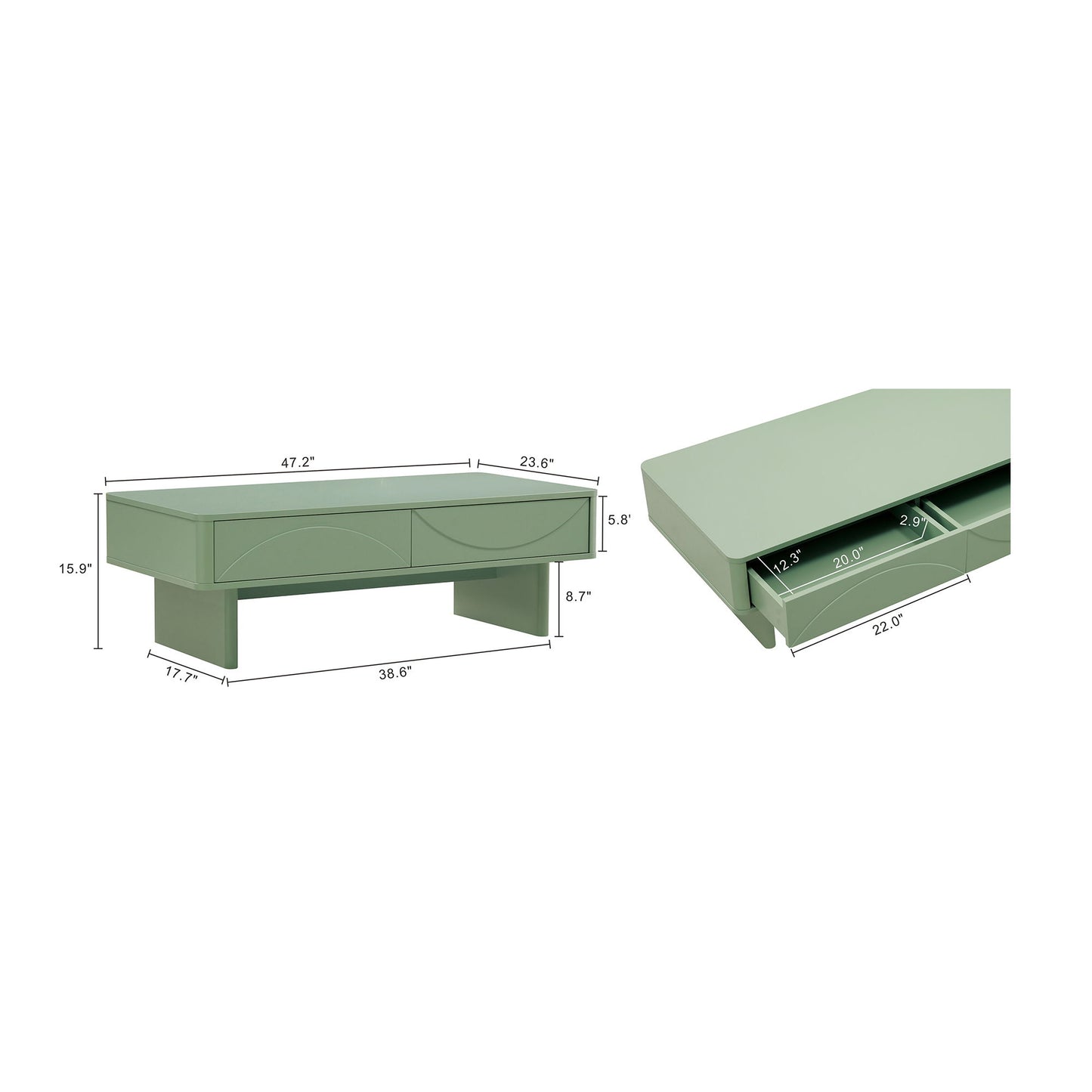 Manhattan Ella - Coffee Table