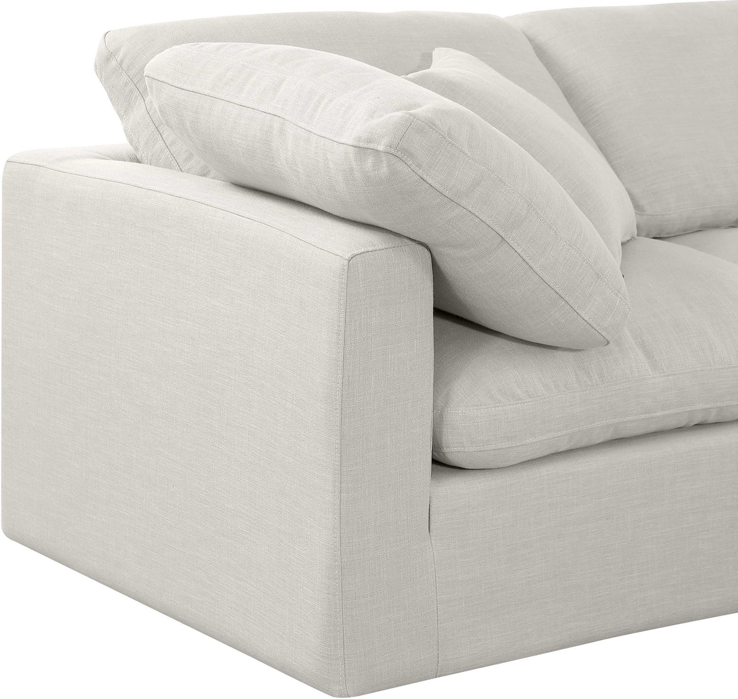 Indulge - Linen 4 Piece Modular Corner Sectional