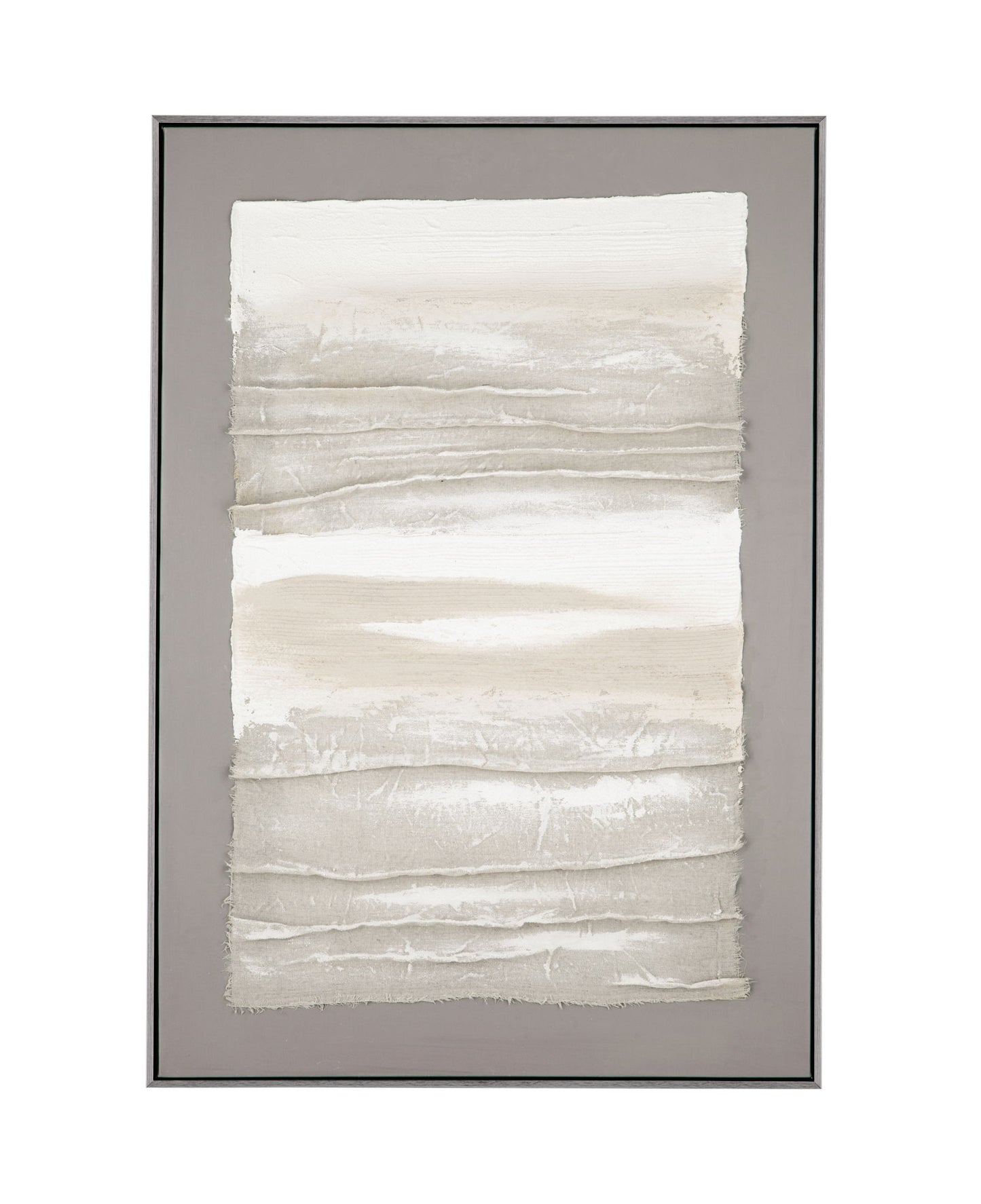 Zole I Framed Canvas - Gray