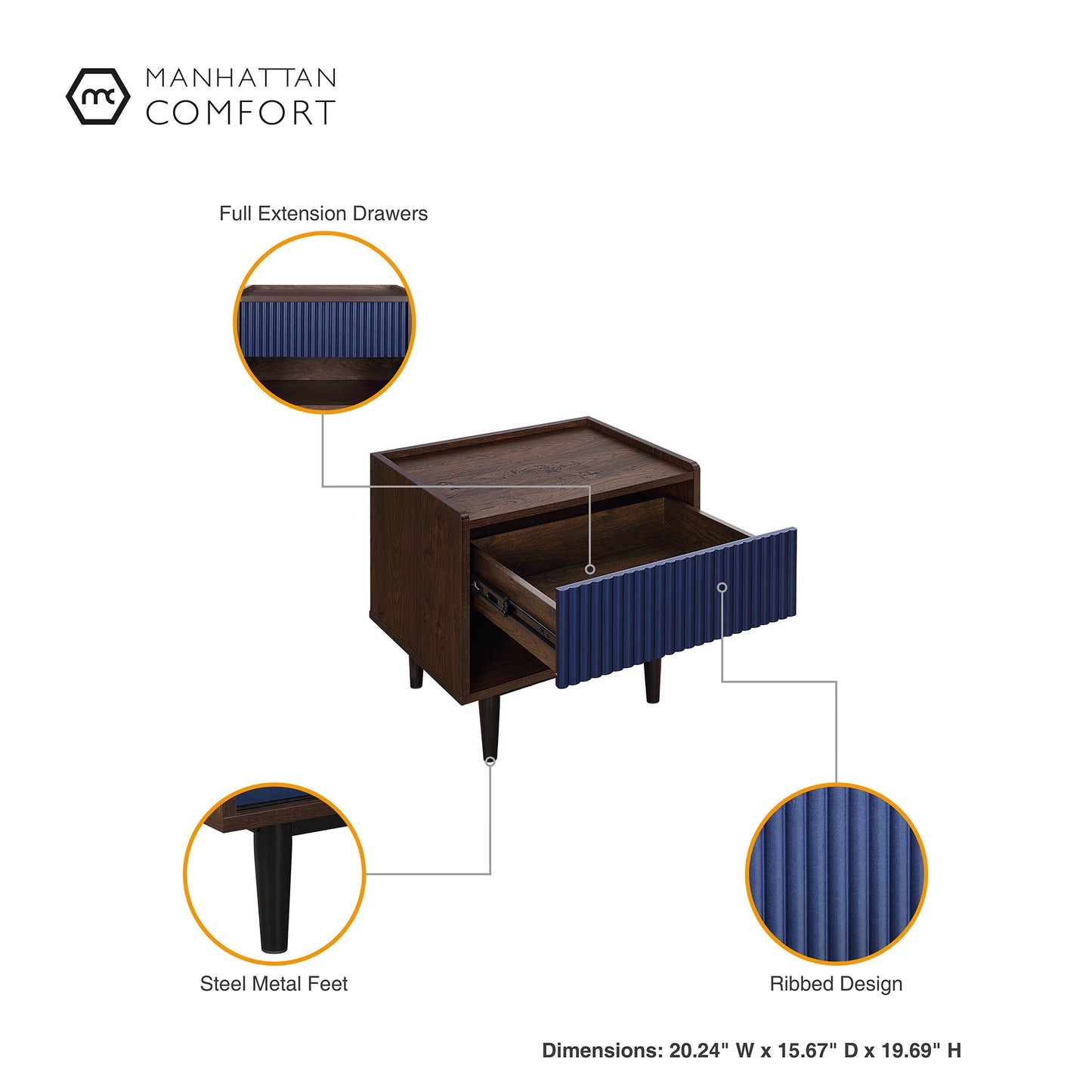Manhattan Duane - Nightstand