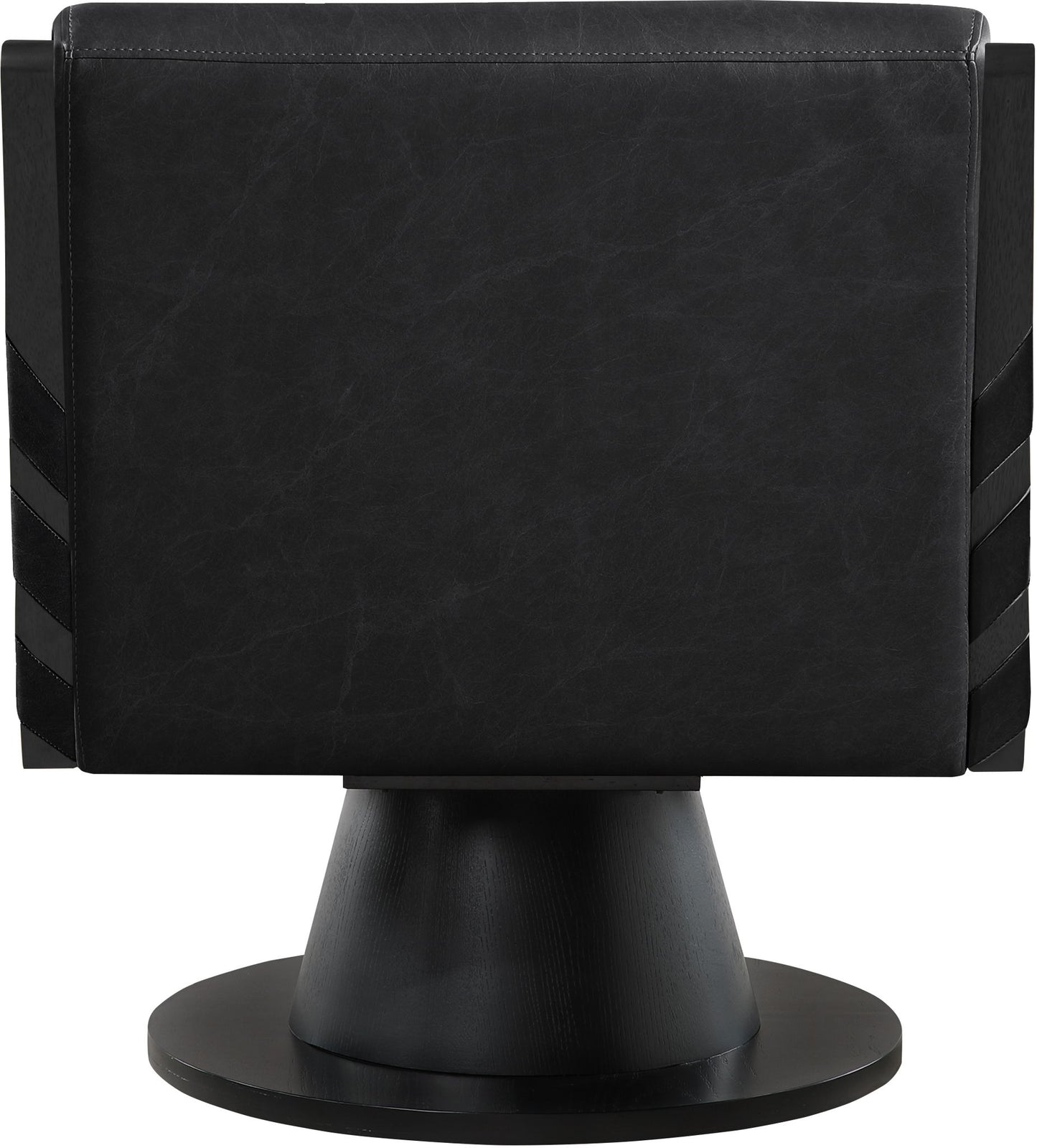 Millwin - Swivel Accent Chair With Black Base