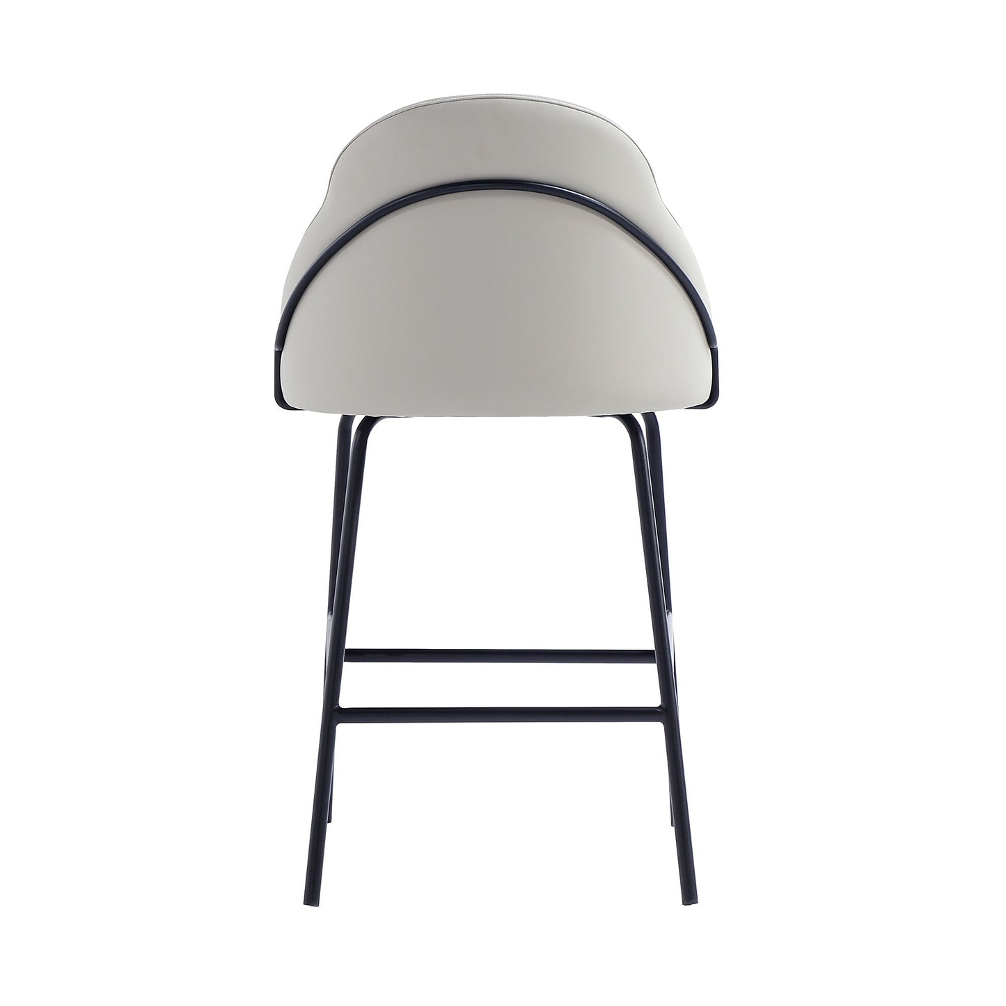 Manhattan Gracie - Counter Stool With Black Base