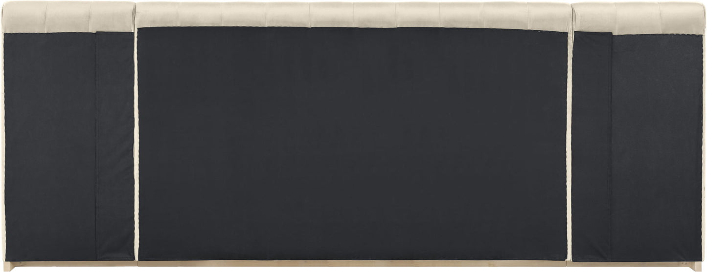 Amara - Velvet Upholstered Bed
