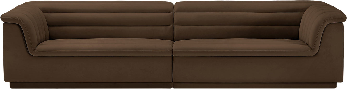 Cascade - Velvet Modular Sofa