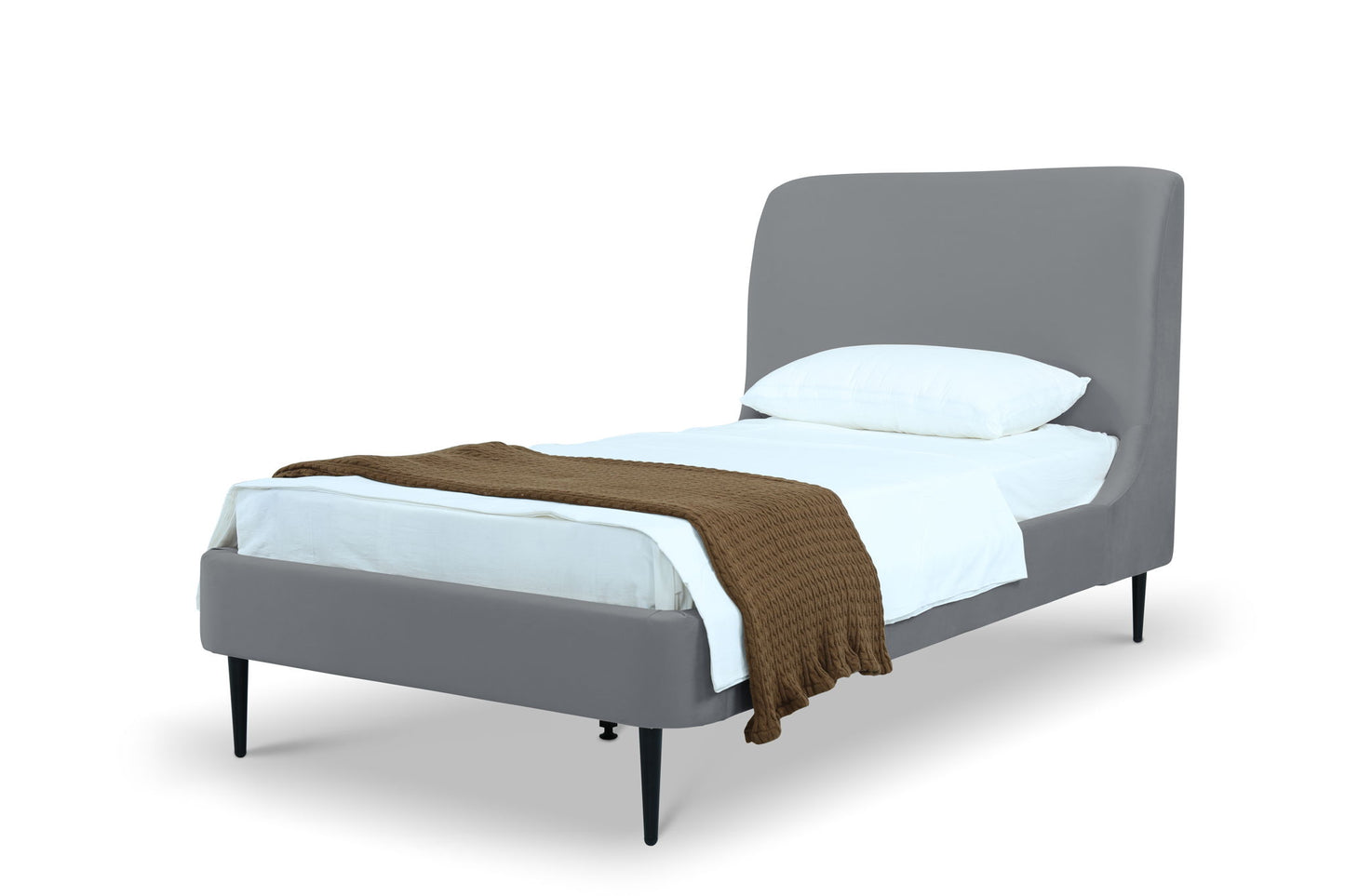 Manhattan Heather - Bed With Black Legs