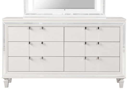 Genoa - Dresser - Sparkling White