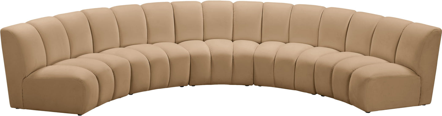 Infinity - 5 Piece Modular Sectional - Camel