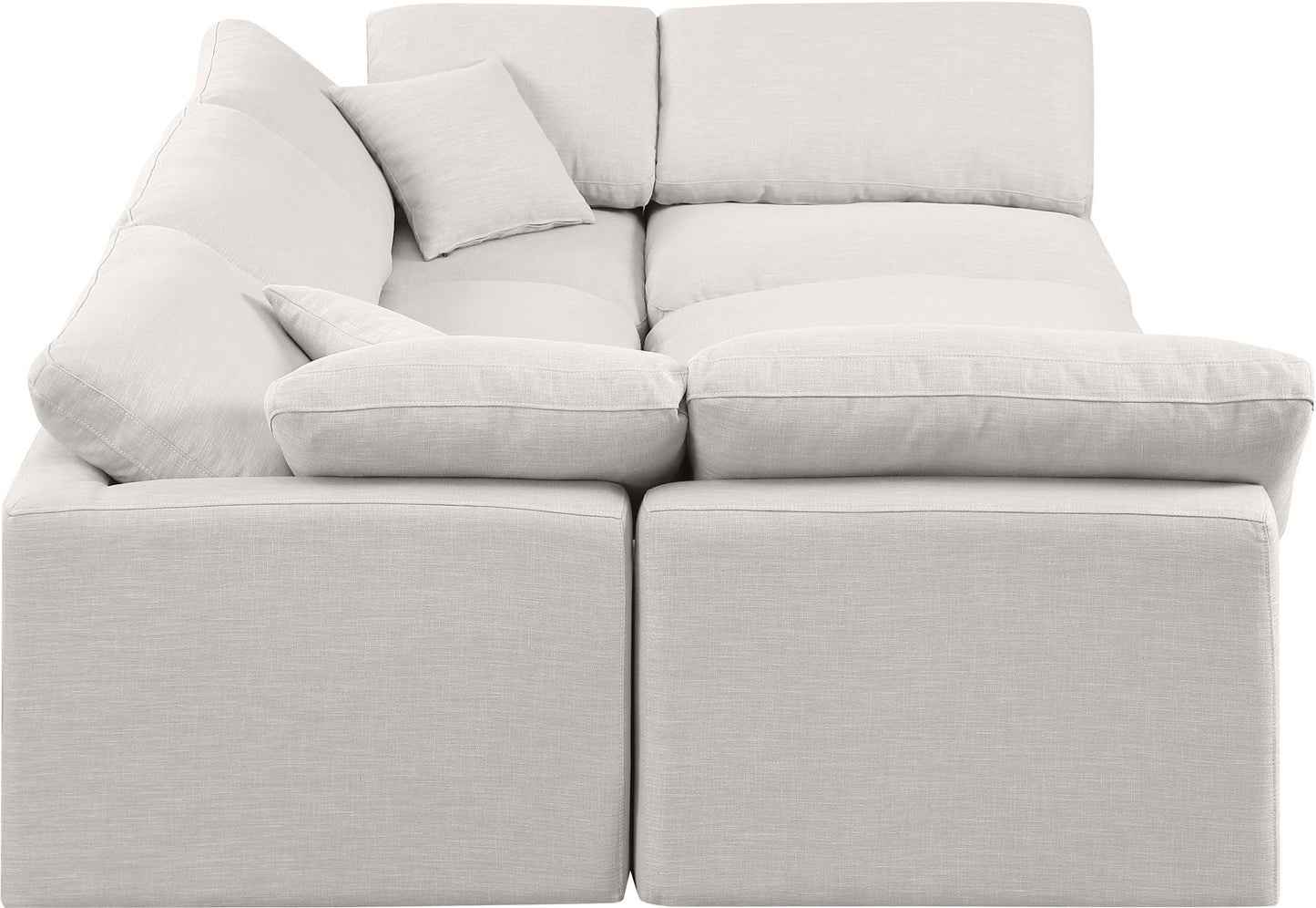 Indulge - Linen 6 Piece Modular Sectional