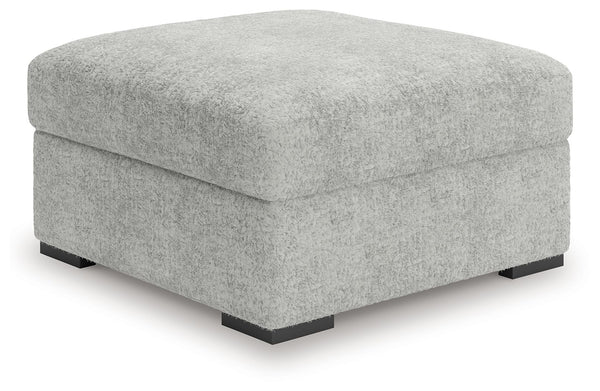 Cuddle Plush - Oversized Accent Ottoman - Arctic