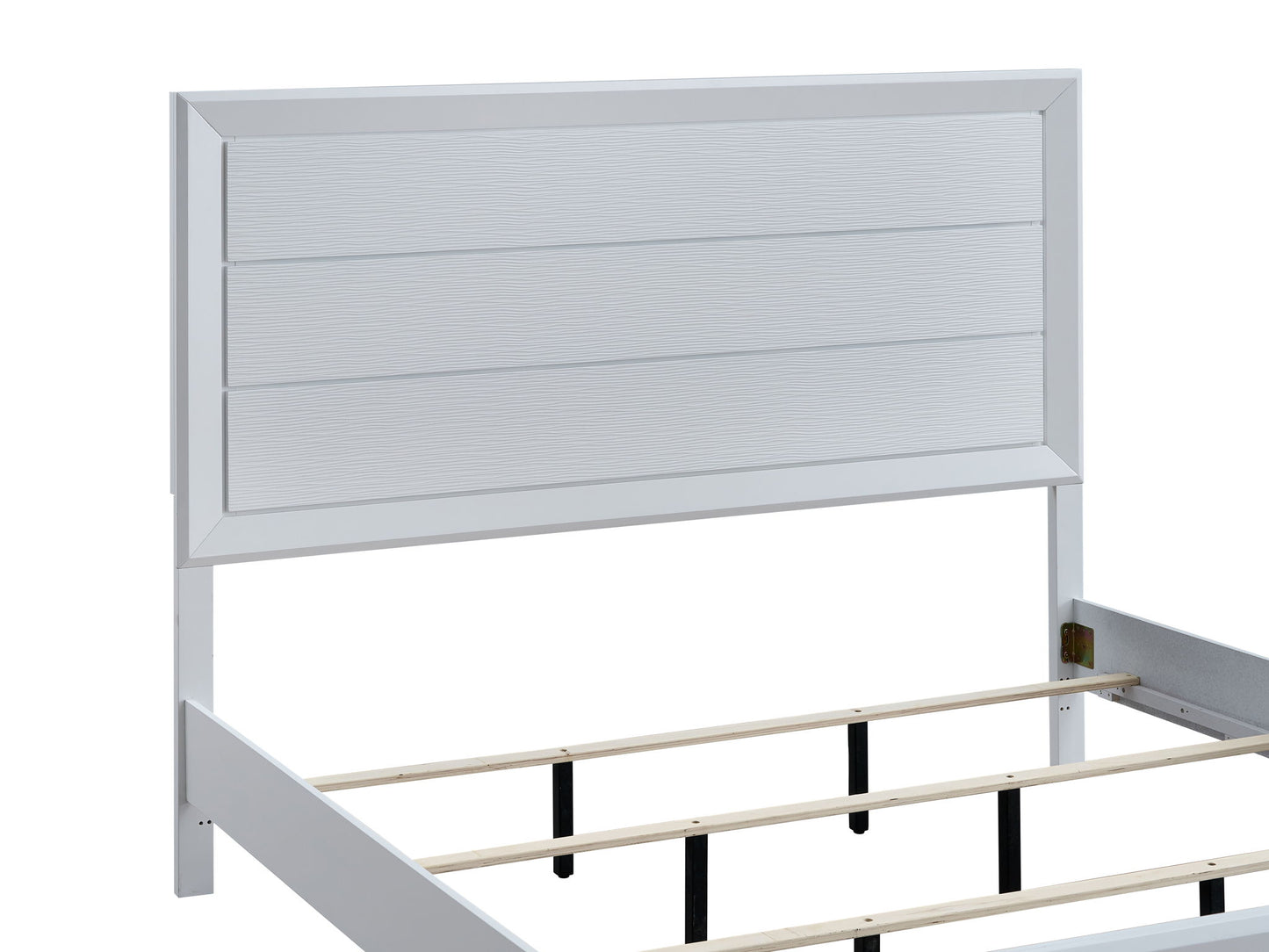 Mars - Queen Bed - White