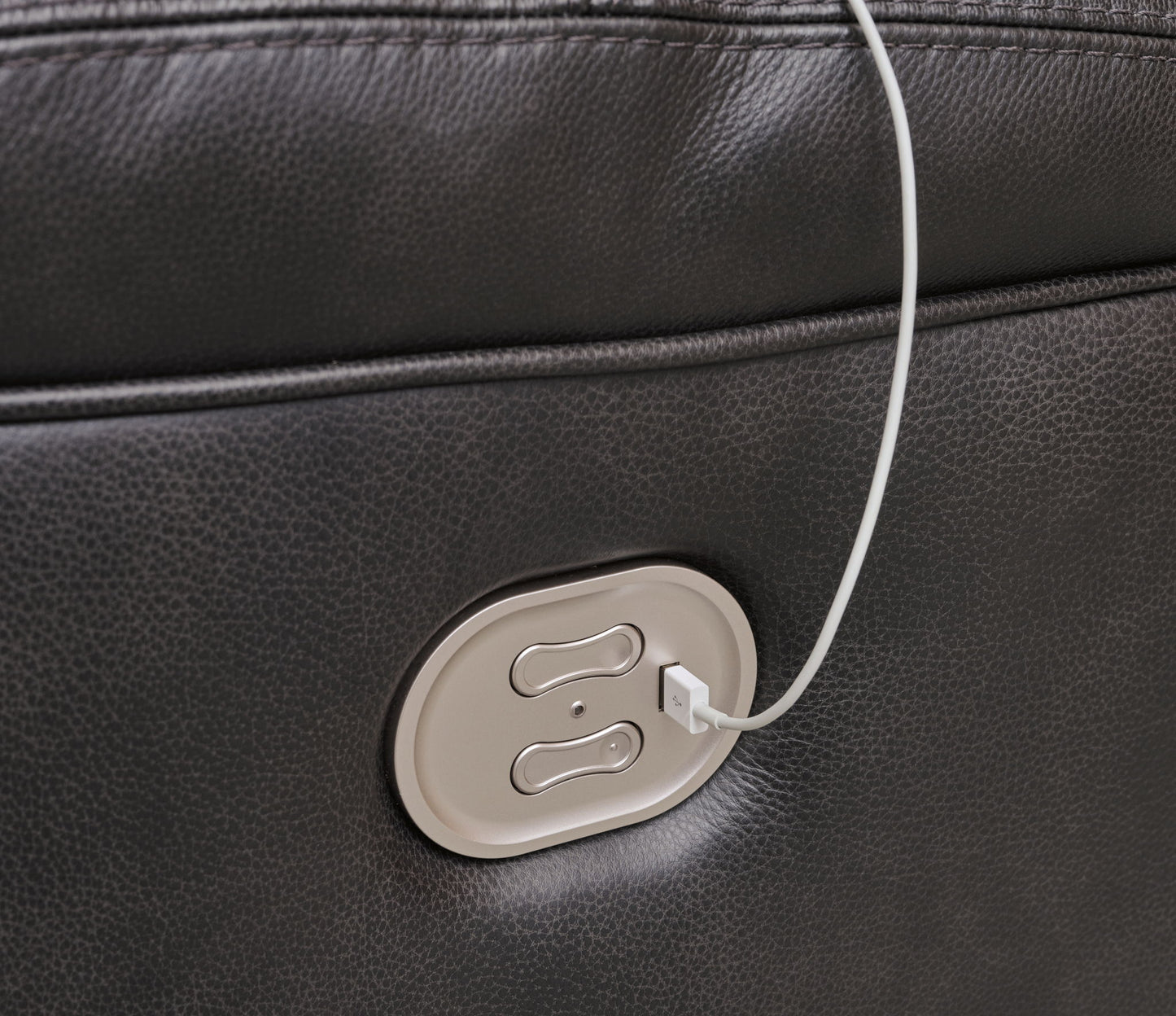 Mountainous - Power Recliner With Adj Headrest - Eclipse