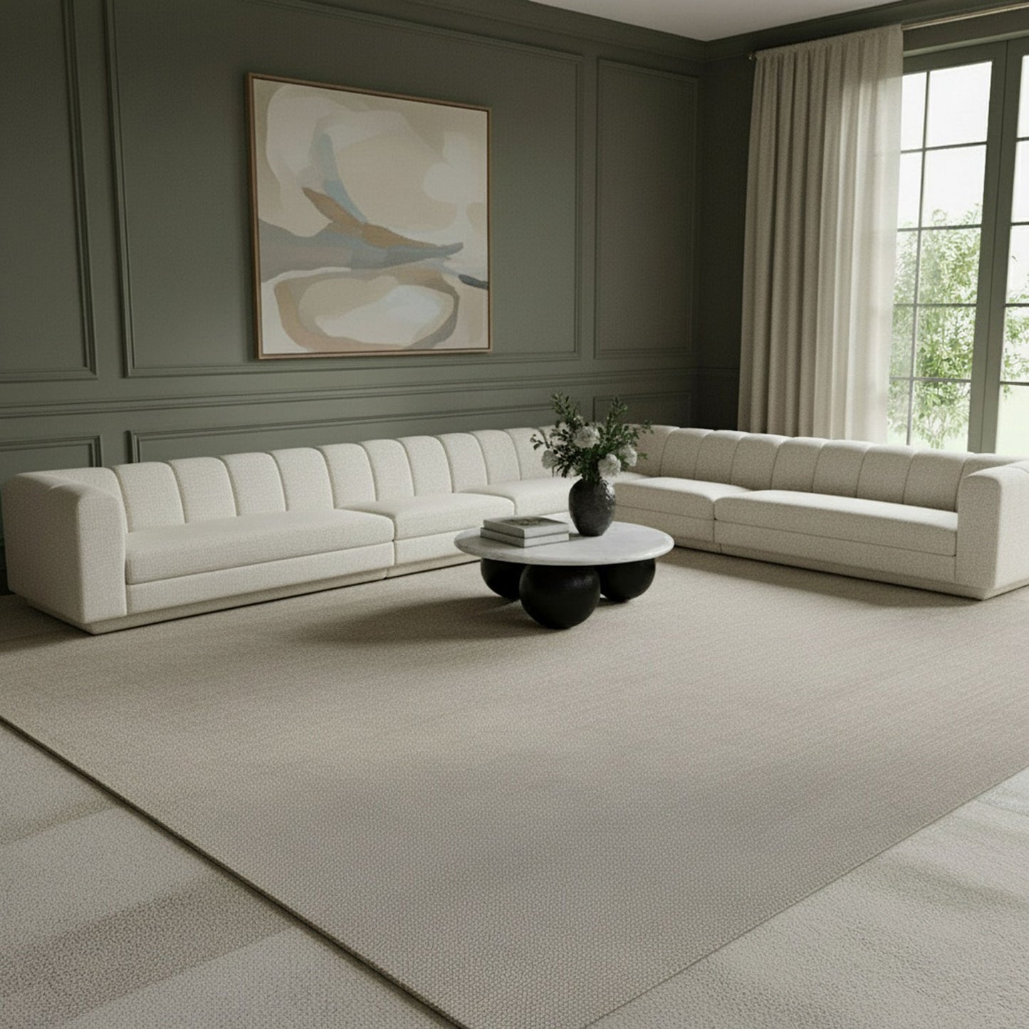 Modari - Sectional - Cream