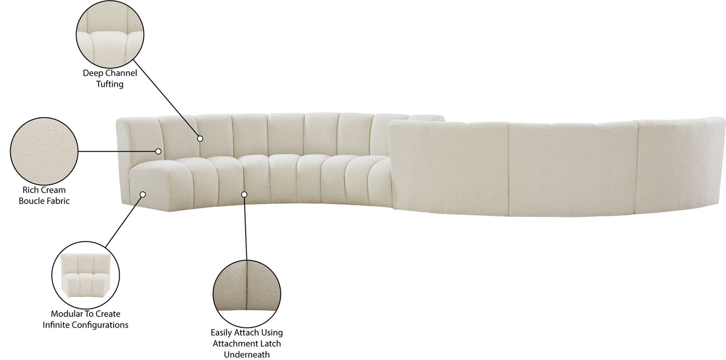 Infinity - 6 Piece Boucle Modular Sectional
