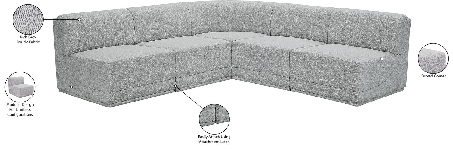 Ollie - 5 Piece Modular Sectional