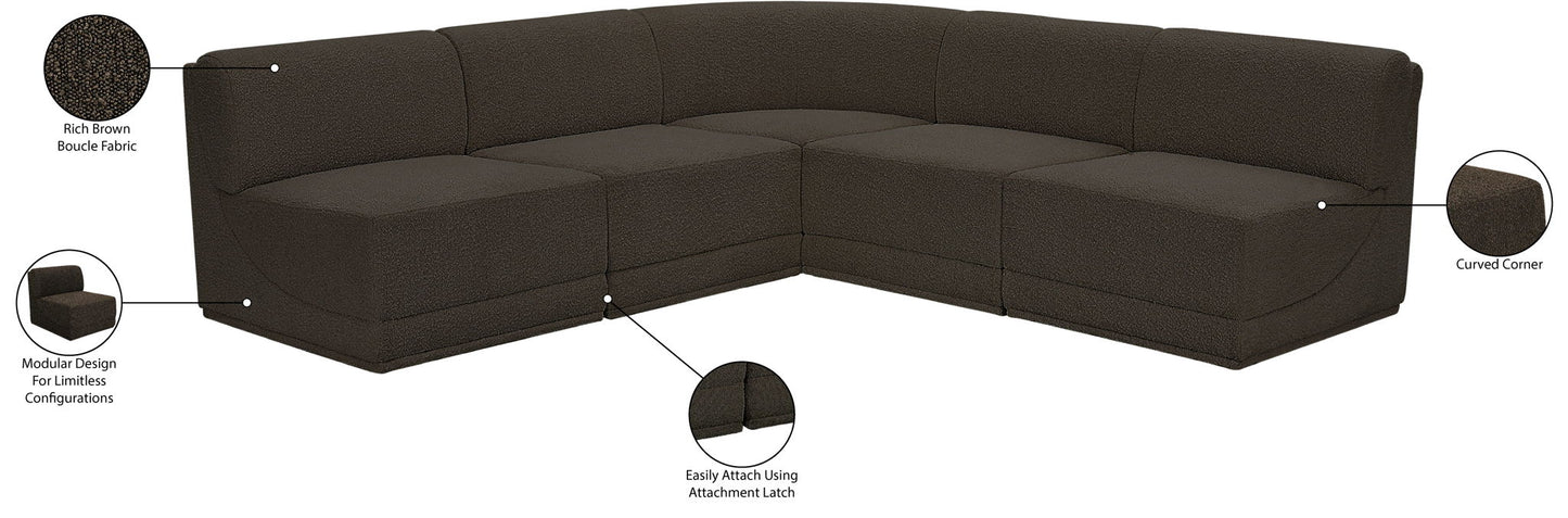 Ollie - 5 Piece Modular Sectional