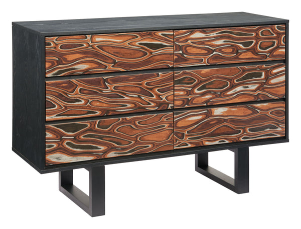 Aremi - Dresser - Brown / Black