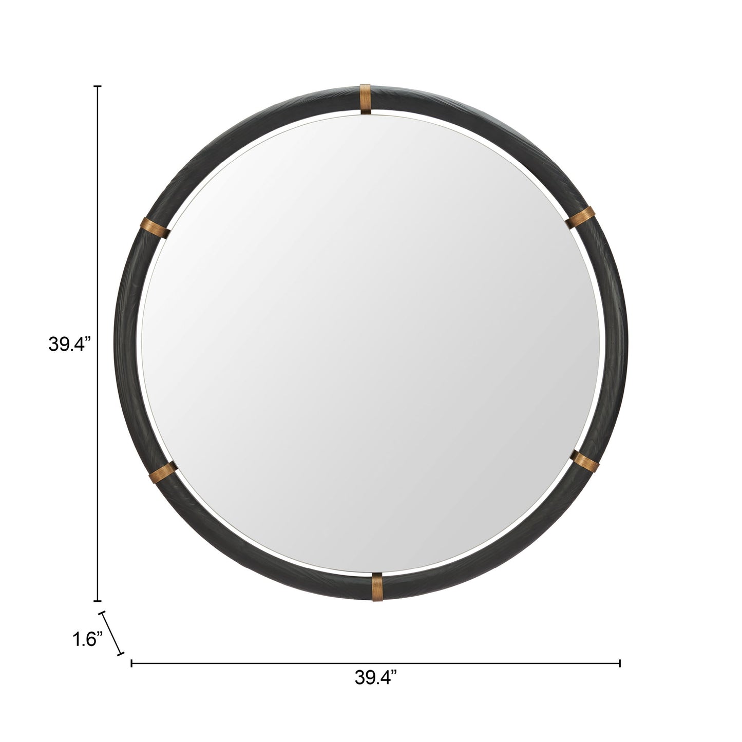 Brile - Mirror - Black