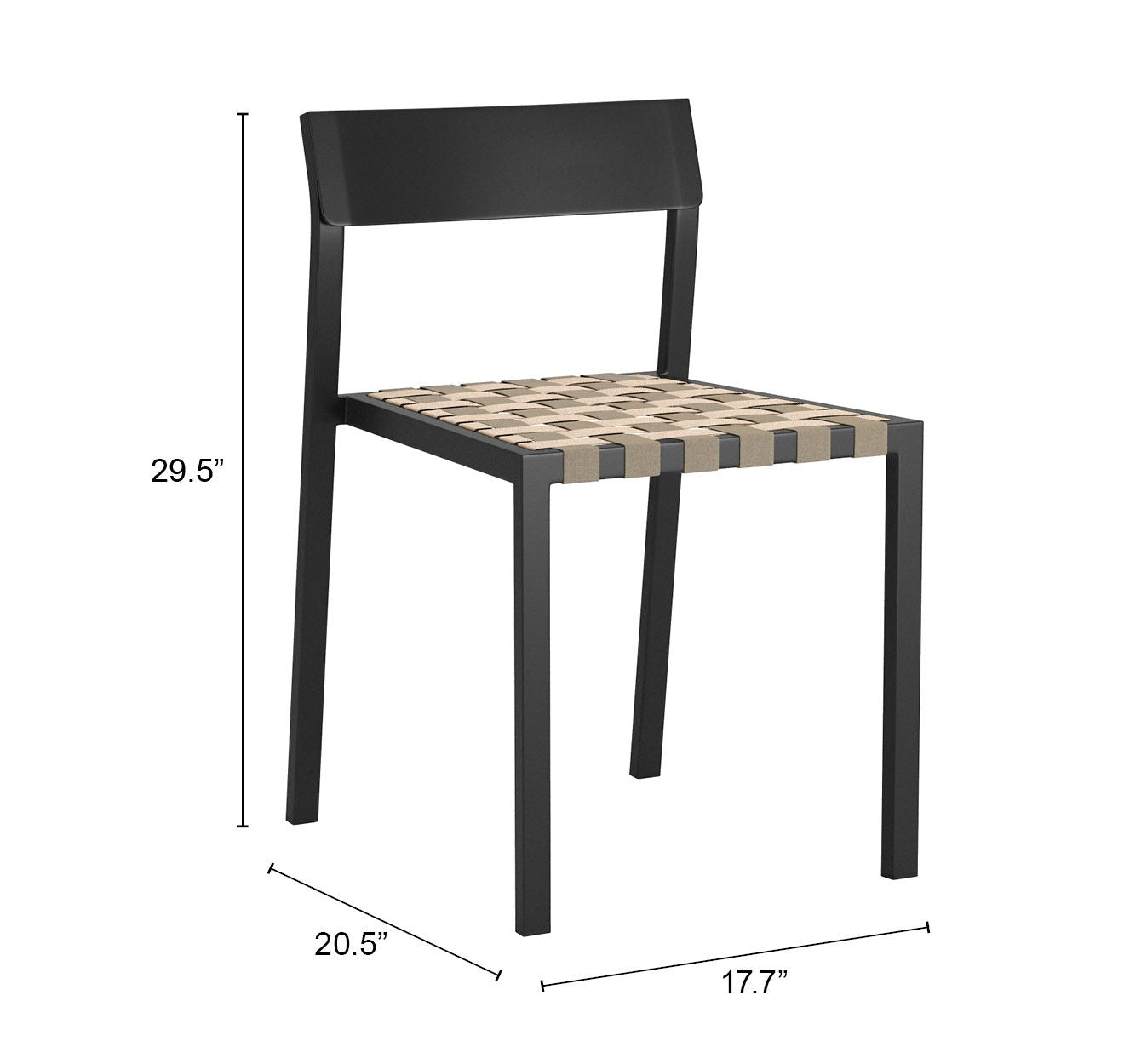 Draco - Dining Chair (Set of 2) - Black