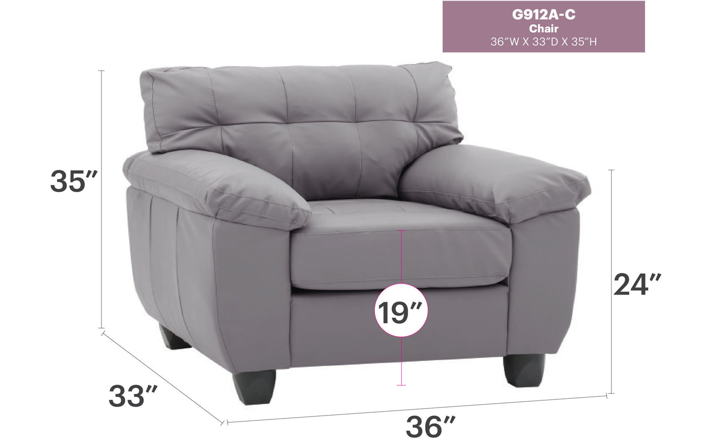 Glory Furniture - Gallant - Chair