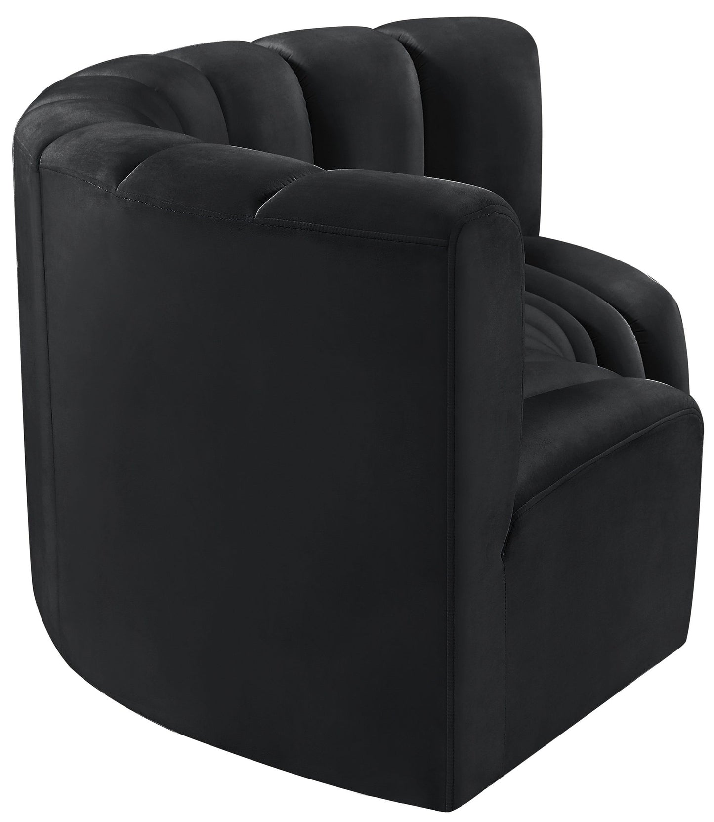 Arc - Velvet 3 Piece Modular U-Shaped Sofa
