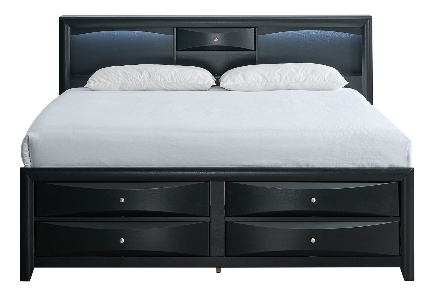 Glory Furniture - Marilla - Storage Bed With Lighting