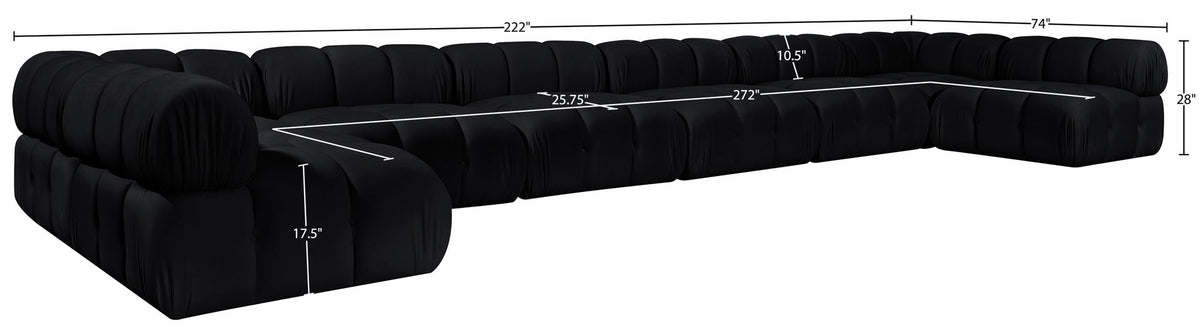 Orin - 8 Piece Modular Sectional (6 Modular Chairs, 2 Corner Chairs)