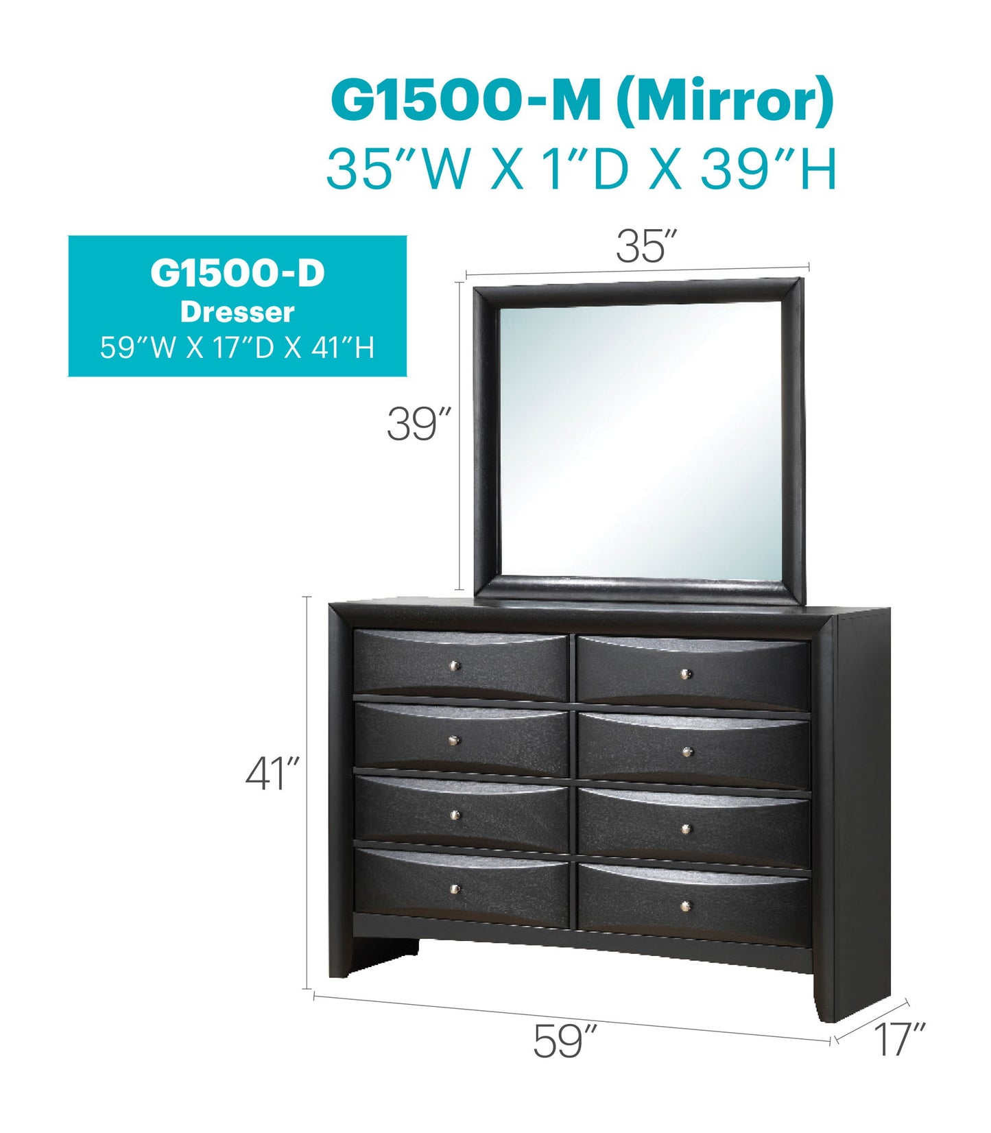 Glory Furniture - Marilla - Dresser