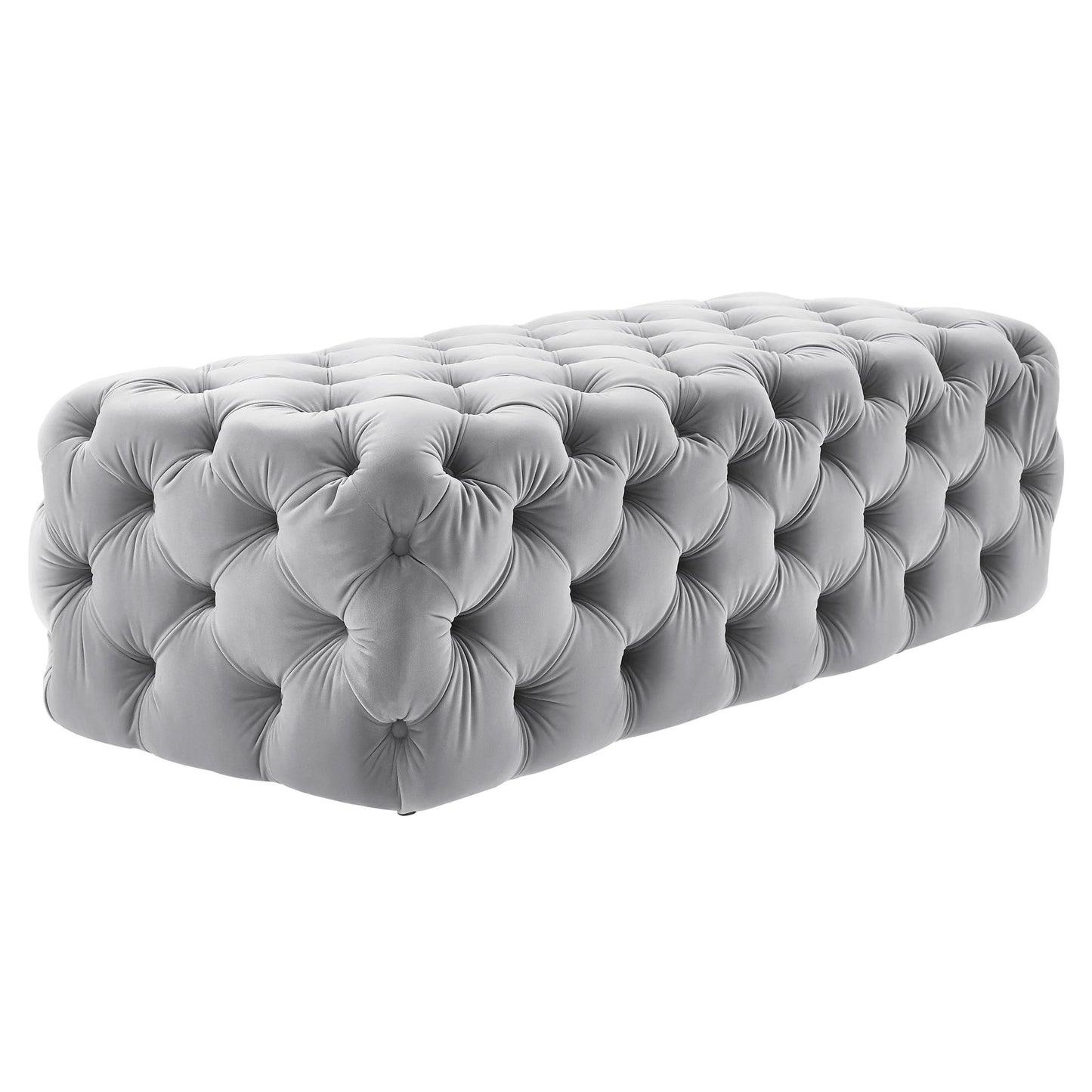 Kaylee - Velvet Ottoman
