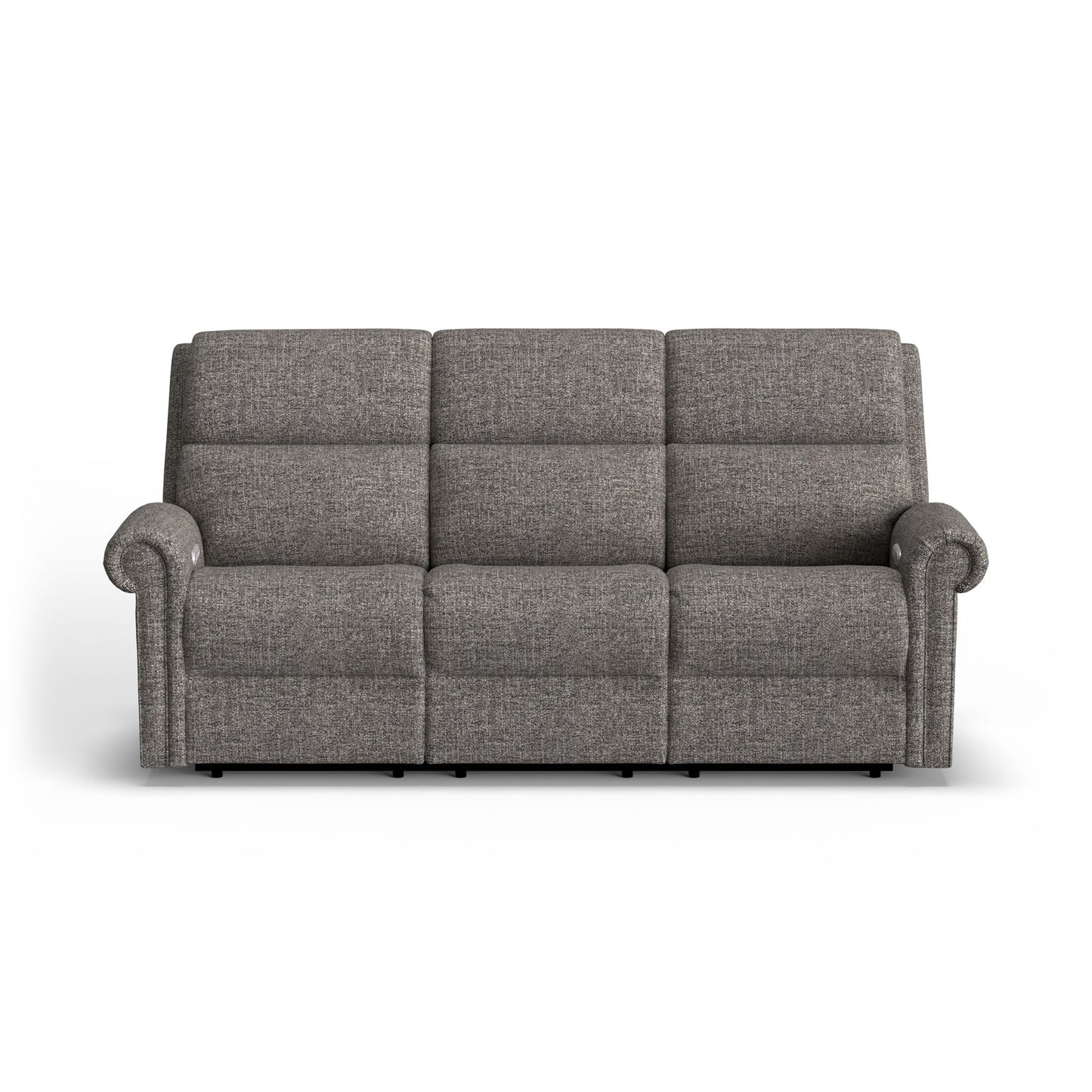 Bernard - Power Reclining Sofa With Console, Power Headrest, & Lumbar