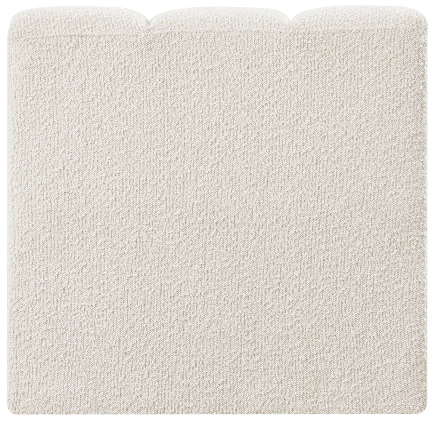 Arc - Boucle Fabric Straight Chair