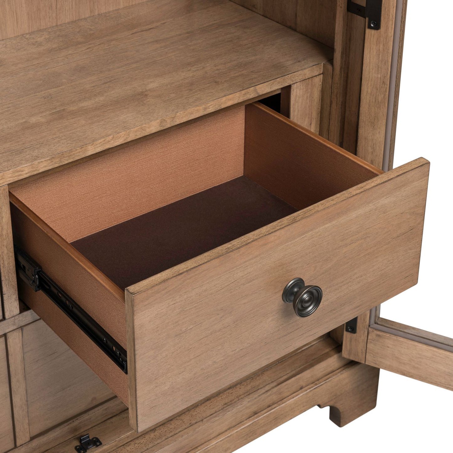 Haven Hills - Display Cabinet - Camel Beige