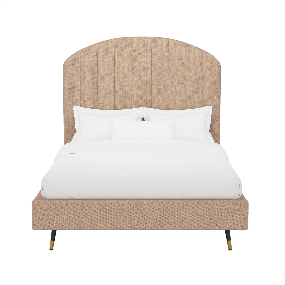 Liraine - Arched Channel Upholstered Bed