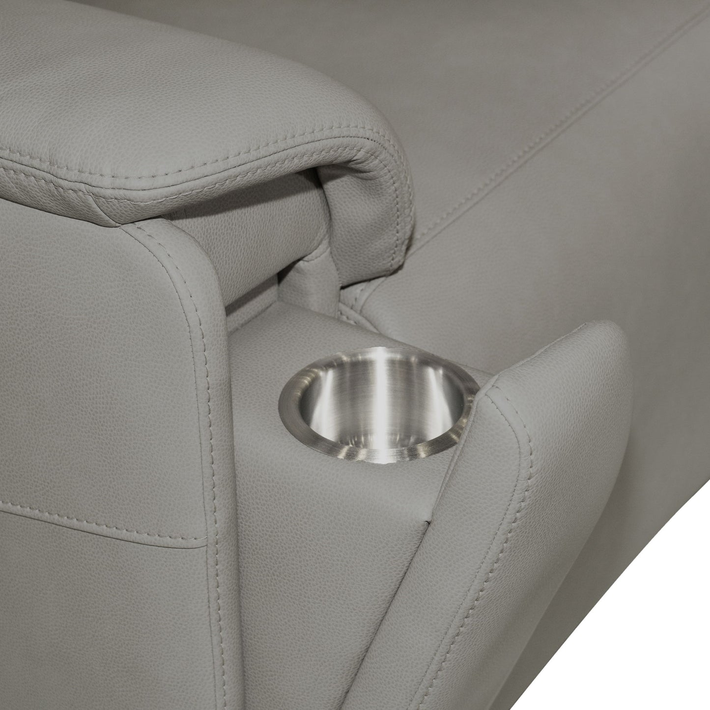 Vernon - Power Reclining Sofa With Console, Power Headrest, Lumbar, Heat & Massage