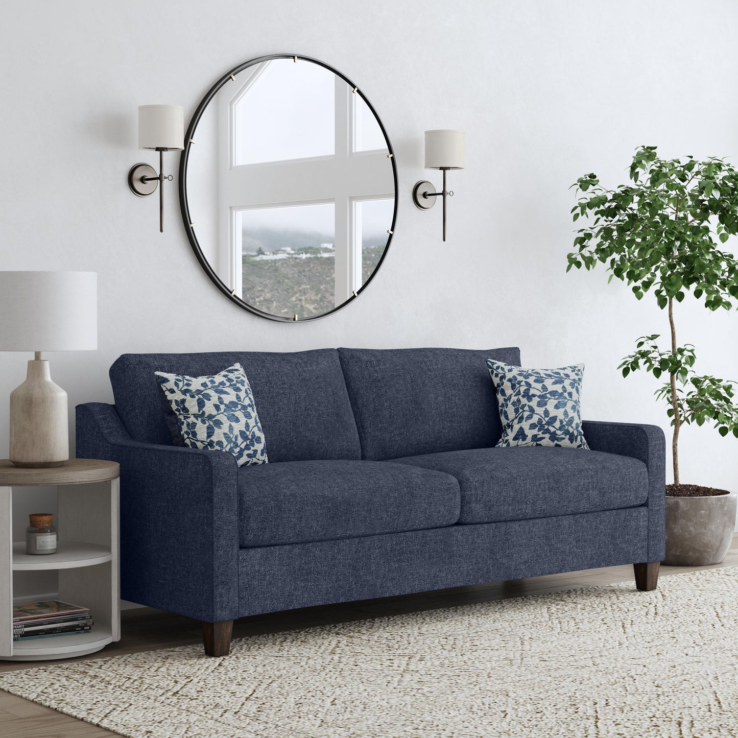 Jay - Fabric Stationary Sofa