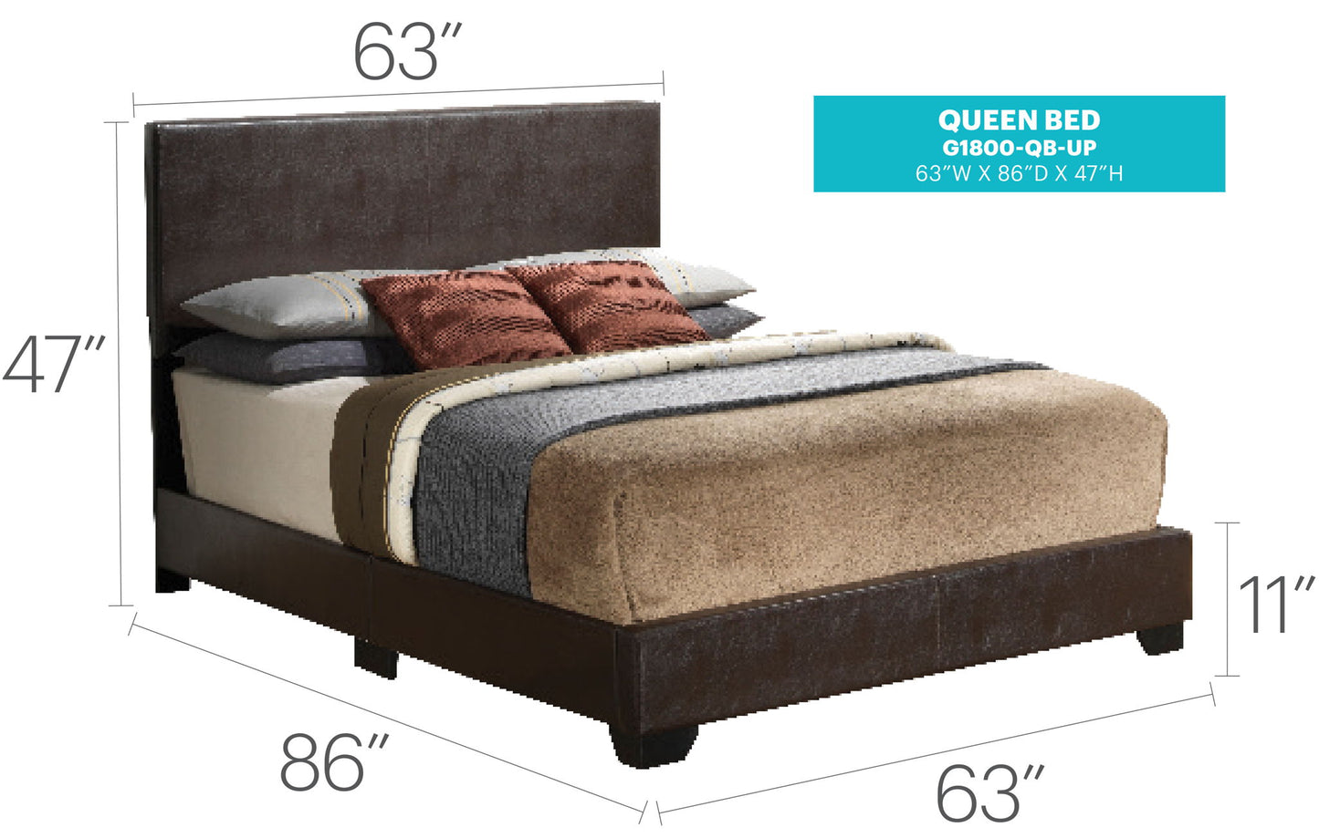 Glory Furniture - Aaron - Bed