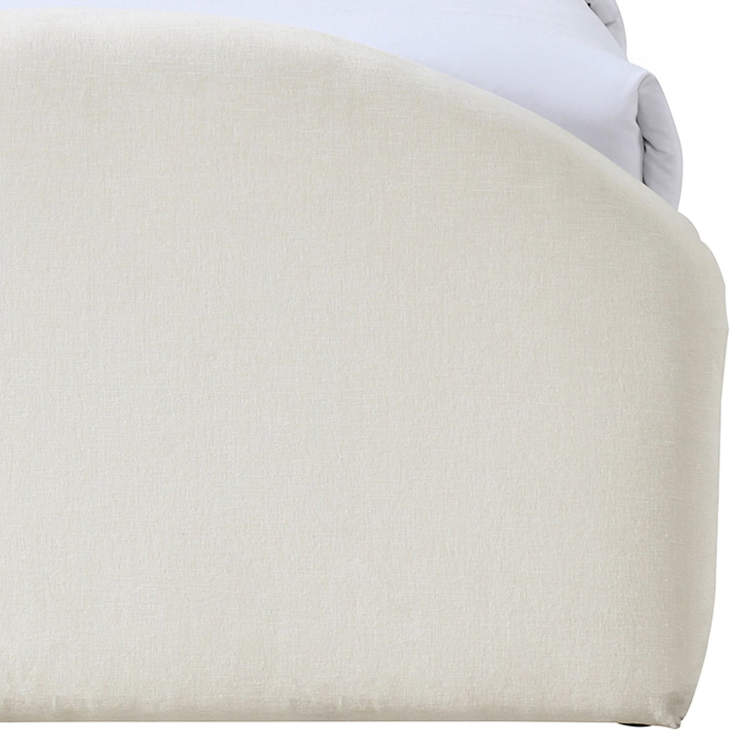 Andaz - Chenille Fabric Upholstered Trundle Bed