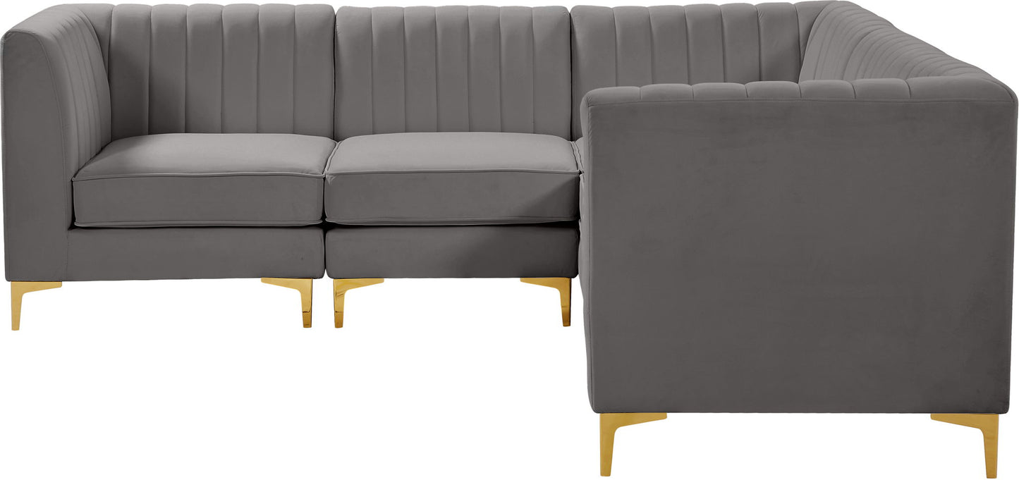Alina - 5 Piece Modular Corner Sectional